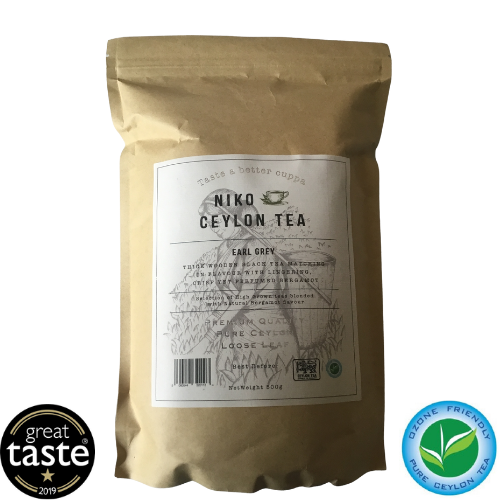 NIKO Premium Ceylon Tea -Earl Grey 500g Catering Pack